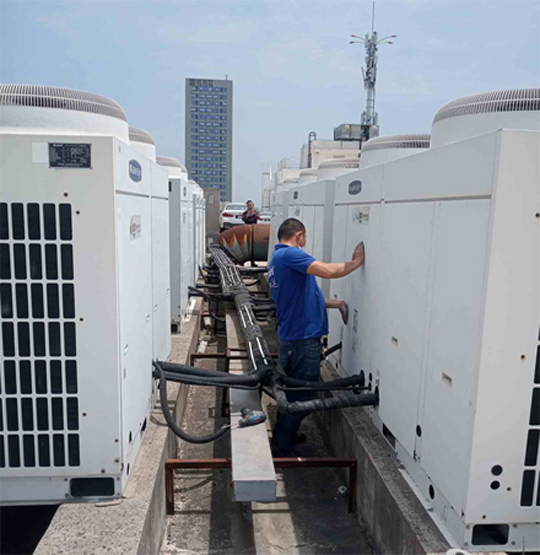 英吉沙中央空调制热和不制冷系统维修方法